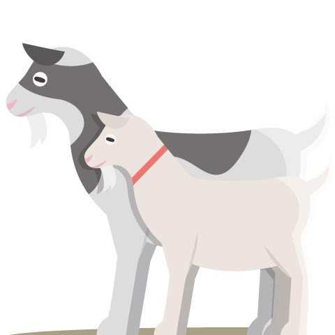 やぎ子さん＆ルナちゃん