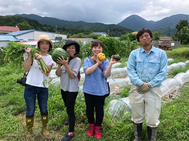 「夏野菜!!の収穫」にお越しくださいました