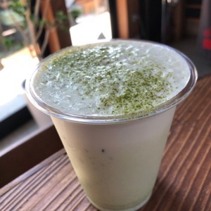 足柄茶ラテの飲み比べ！