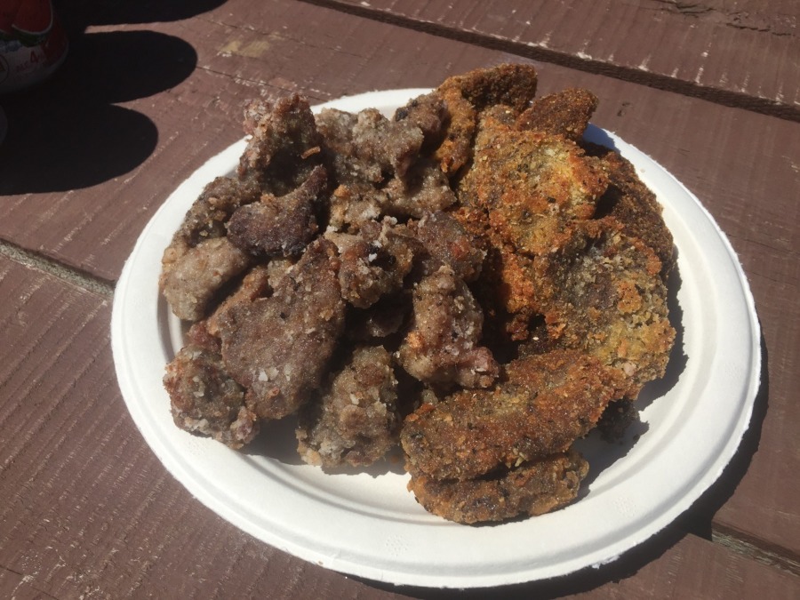 【ジビエ料理】鹿肉の唐揚げとカツレツ