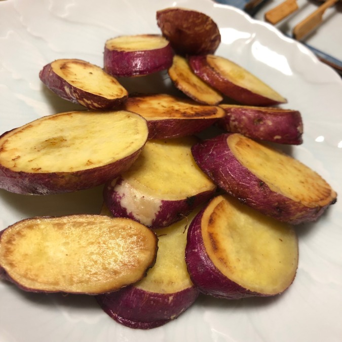 【今季初収穫の】さつまいも