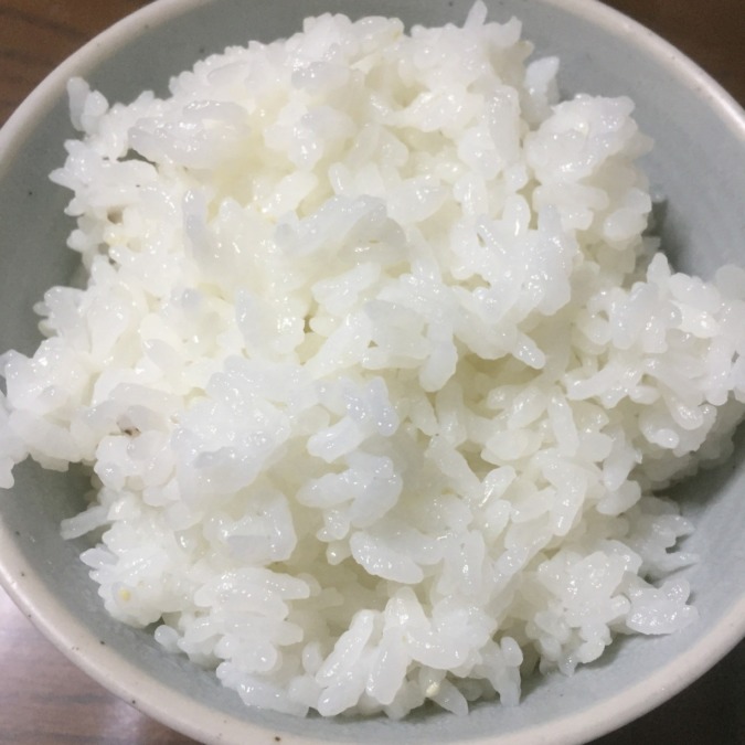 【炊いてみた】天日干しのキヌヒカリ