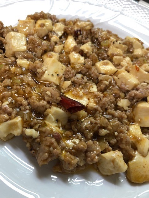 山椒たっぷりの麻婆豆腐には