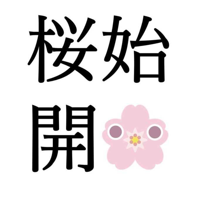 【春分次候】桜始開｜さくらはじめてひらく（3/25～3/29頃）