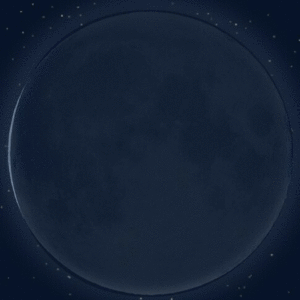 今日の月とムーンスコア