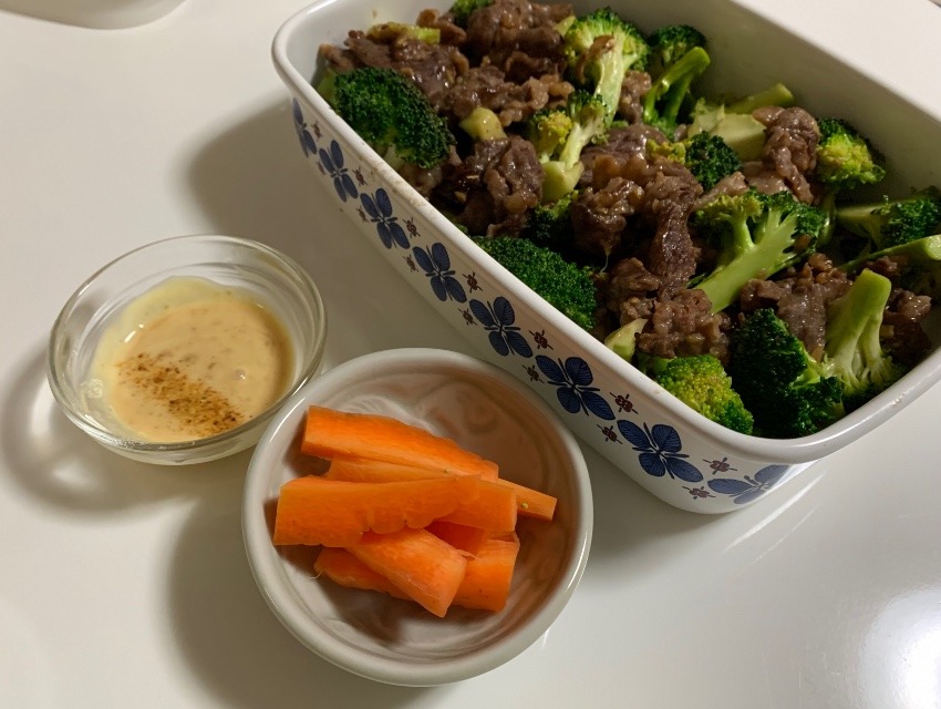 ぶろっこりとにんじん