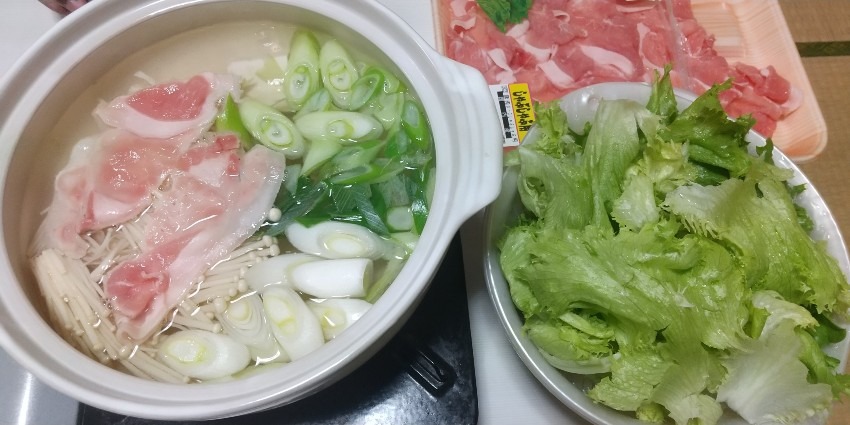 レタスしゃぶしゃぶ